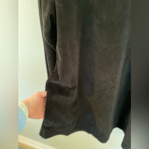 Pure Jill - Velvet Tunic Top with Pockets - Size Large - Picture 4 of 10